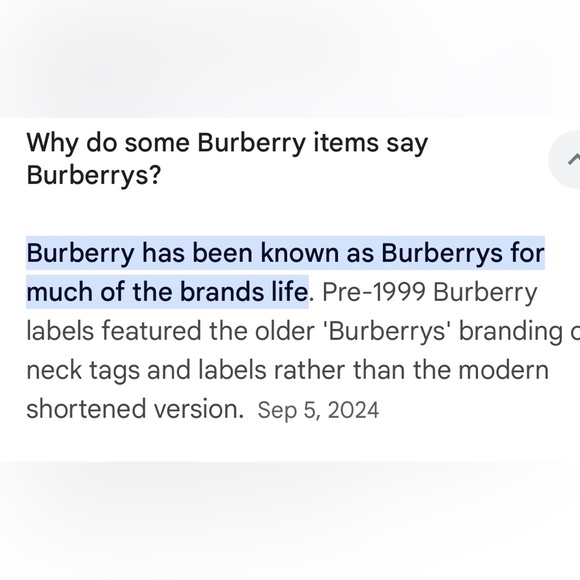 Vintage blue Burberry trench coat - Picture 5 of 7